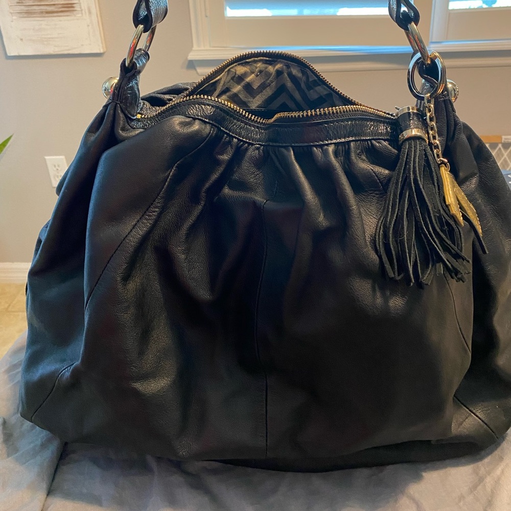Black 7 For All Mankind Bag with the Dust Bag